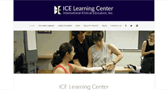 Desktop Screenshot of icelearningcenter.com